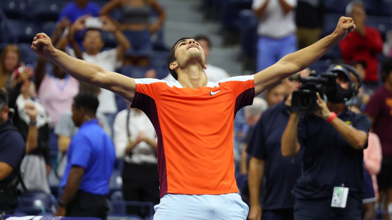 Карлос Алкарас достигна четвъртфиналите на US Open за втори път в началото на кариерата си.