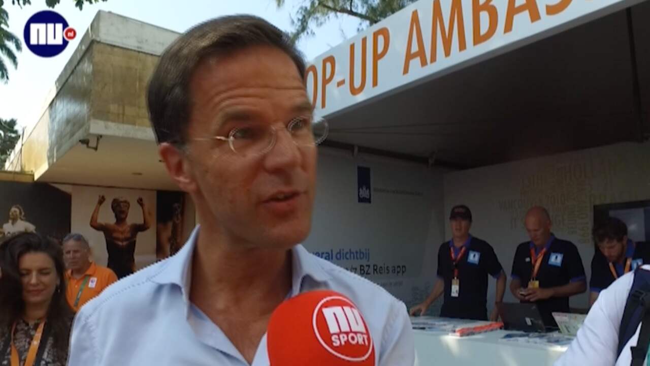 Rutte denkt dat Nederland medaillerecord kan verbreken in Rio
