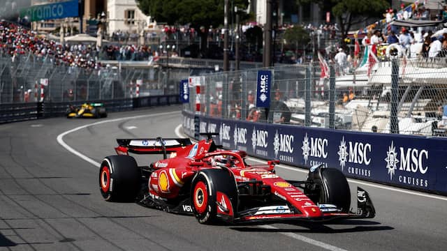 Thuisheld Leclerc passeert als eerste de finish en laat Ferrari juichen in Monaco