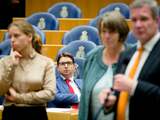 VLNR: Carola Schouten (Christenunie), Steven van Weyenberg (D66), Helma Nepperus (VVD) en Elbert Dijkgraaf (SGP) tijdens de plenaire behandeling van het Belastingplan 2016