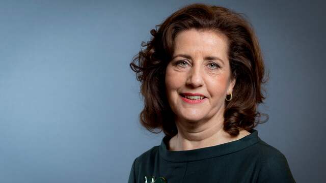 Minister Ingrid van Engelshoven van Onderwijs, Cultuur en Wetenschap.