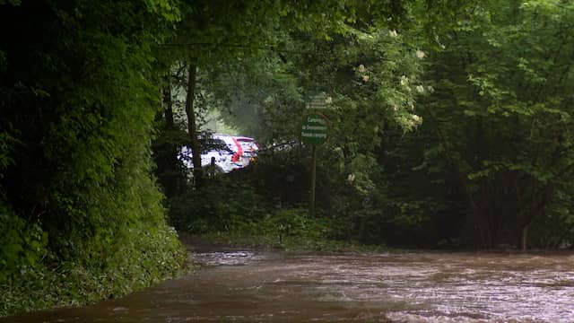Campinggasten worden vanwege stijgend water geëvacueerd in Limburg