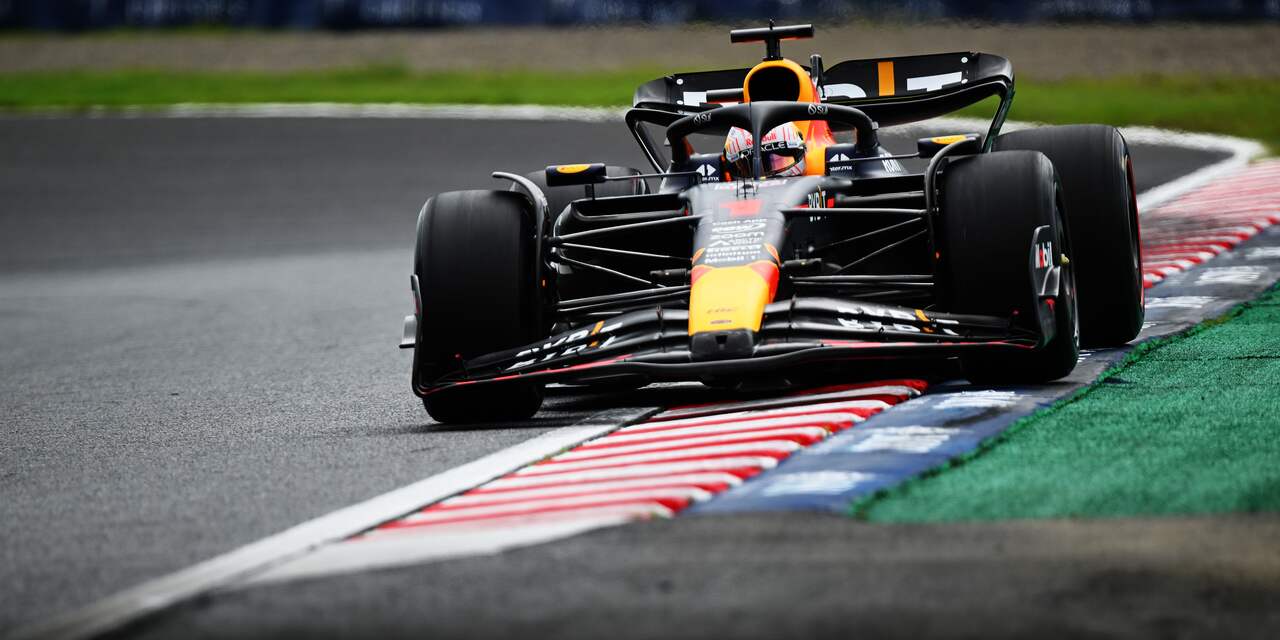 Verstappen verreweg het snelst in eerste vrije training GP Japan