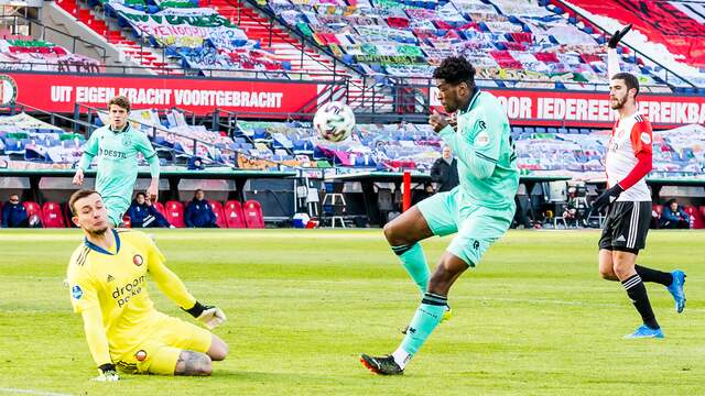 Willem II miste voor rust veel kansen.