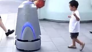 Chinese stad nooit zonder batterij dankzij rondrijdende robot