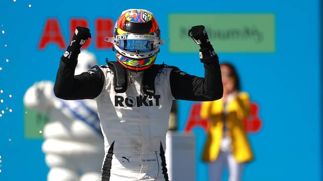 Edoardo Mortara ging met de overwinning aan de haal in Puebla.