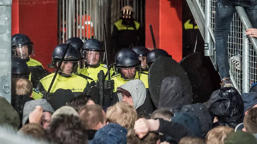 Politieactie in stadion FC Twente