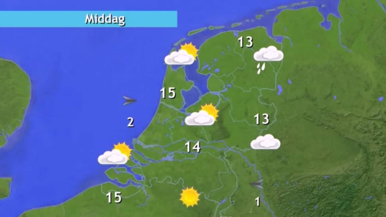 Het weer: Meeste zon in het zuiden