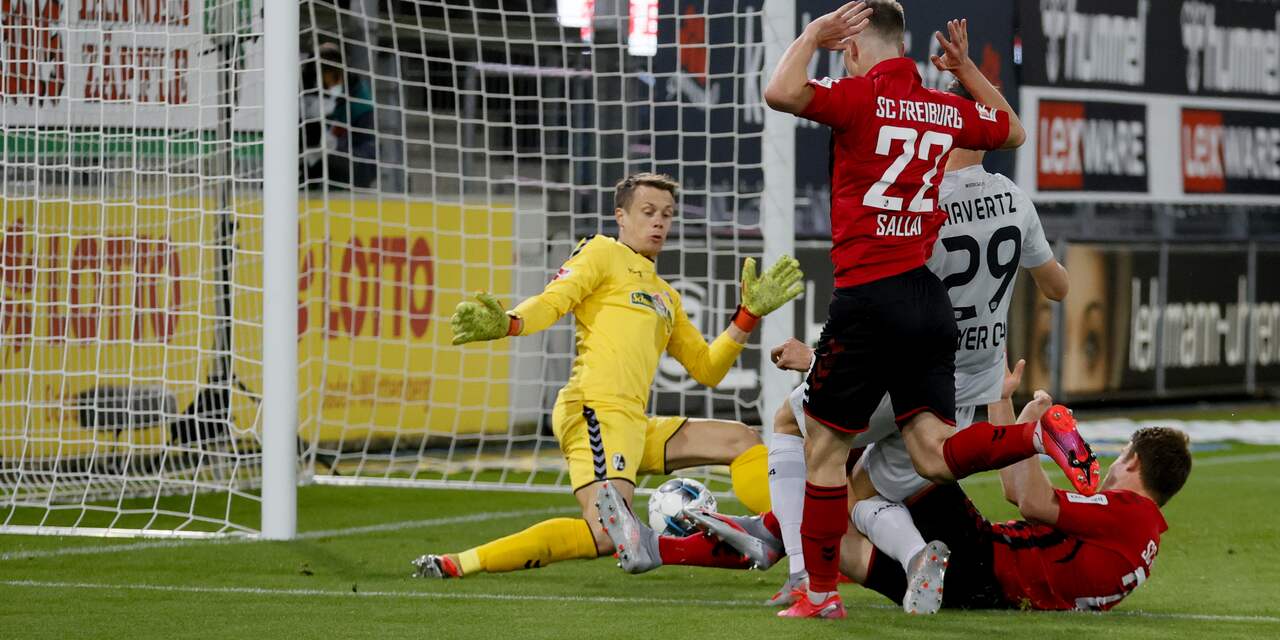 Leverkusen nipt te sterk voor Freiburg (gesloten)