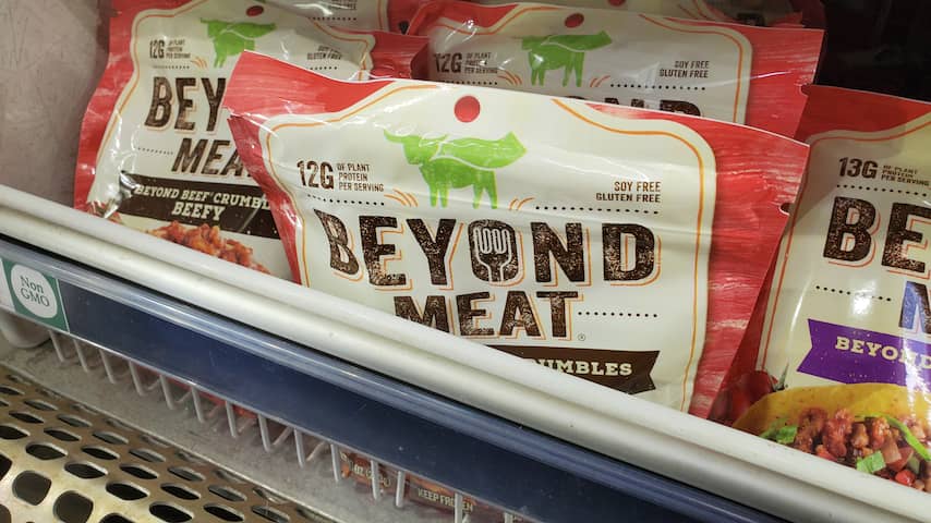 Vleesvervangerfabrikant Beyond Meat ziet vraag flink afnemen