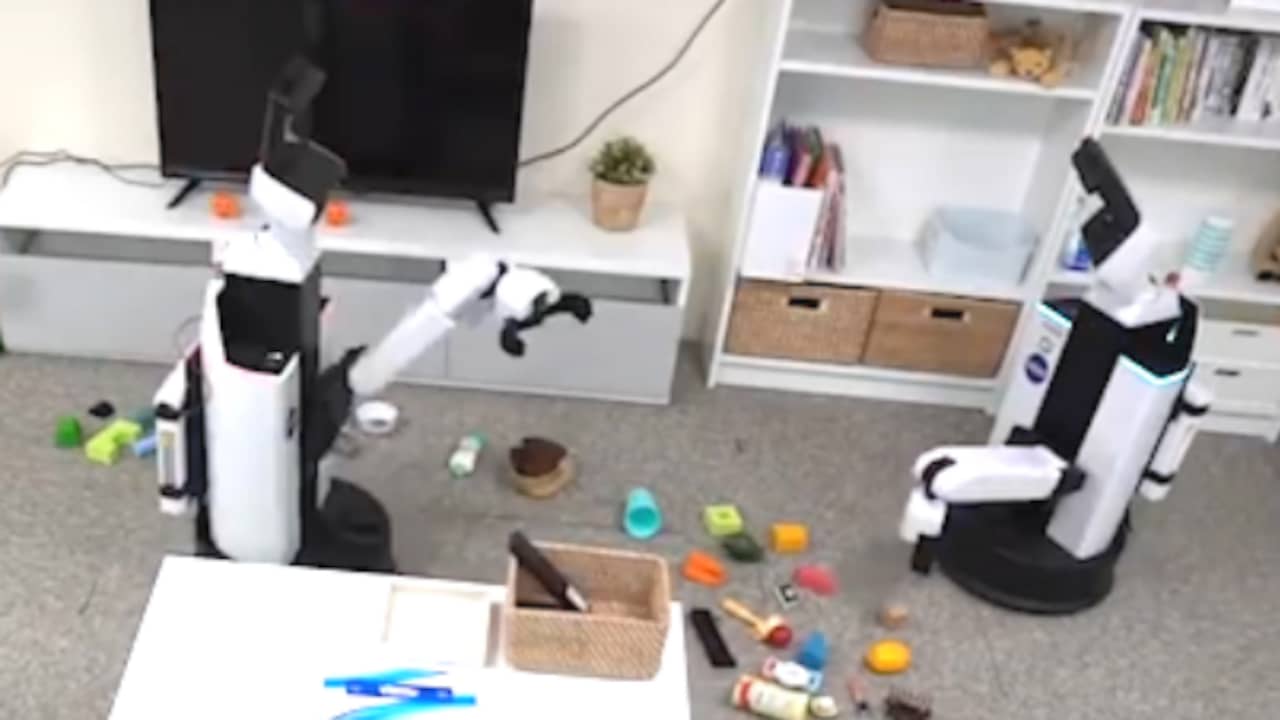 Beeld uit video: Japans bedrijf ontwikkelt robot die zelfstandig op kan ruimen