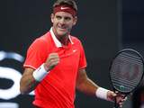 Argentijn Del Potro plaatst zich als vierde voor ATP Finals