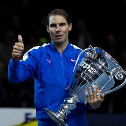 Nadal 'heel emotioneel' door prijs voor veiligstellen nummer één-positie