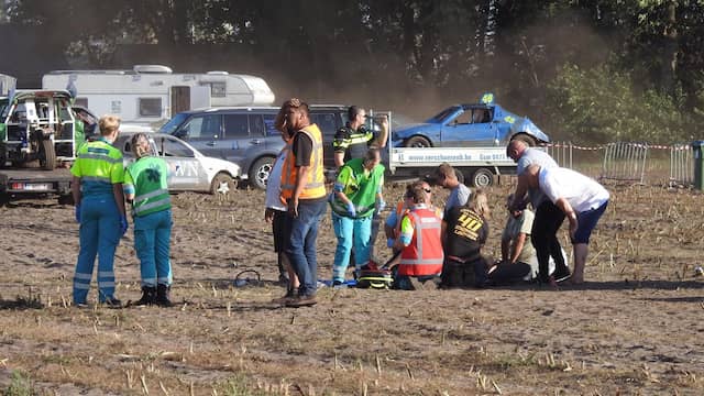 Vijfde slachtoffer door aanrijding autocross Leende. Vijfde slachtoffer door aanrijding autocross Leende.