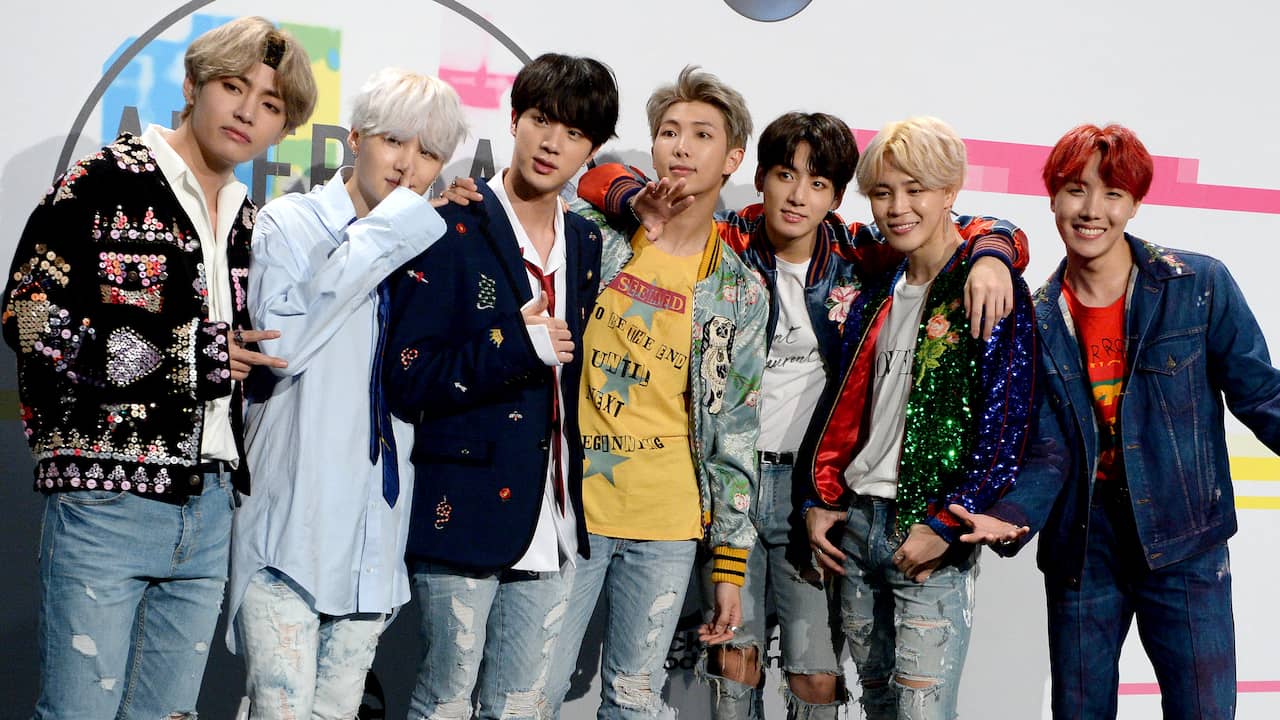 De Zuid-Koreaanse groep BTS werd eerder deze maand nog uitgeroepen tot Entertainer van het jaar.
