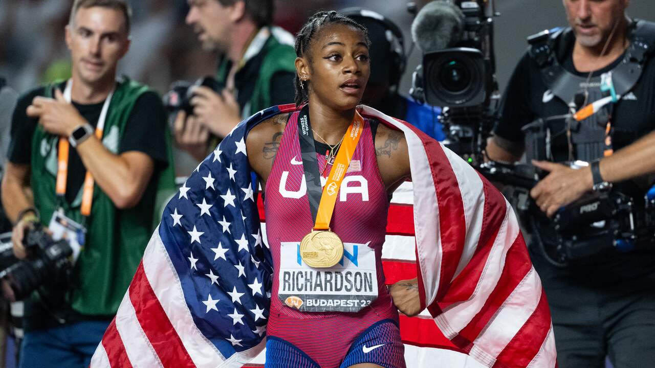 Richardson beats Fraser Pryce to a sixth world title in the 100m |  another sport