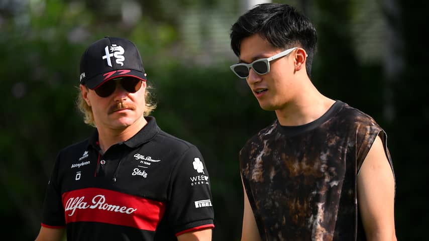 Sauber Houdt Volgend Formule 1 Seizoen Vast Aan Zhou Als Teamgenoot