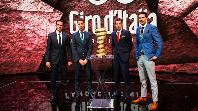 Overzicht: Deelnemers Giro d'Italia