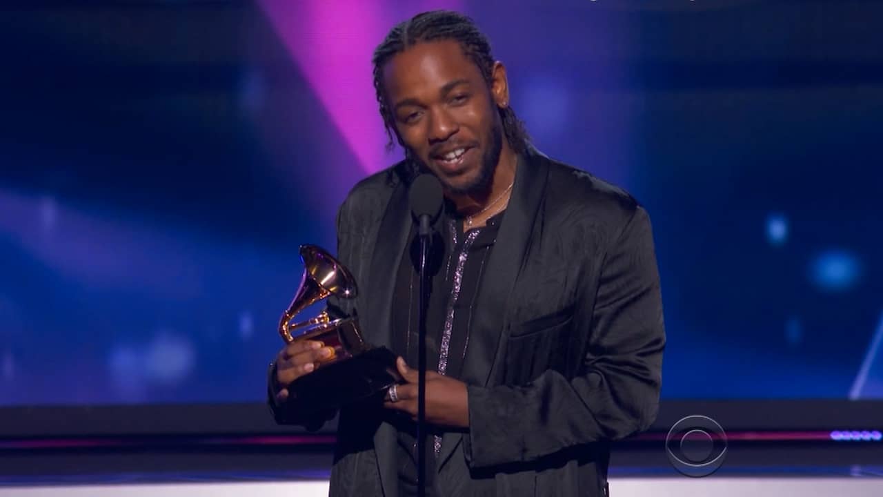 Kendrick Lamar wint Grammy voor beste rap album