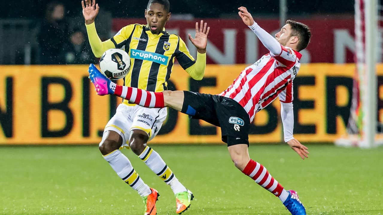 Beeld uit video: Samenvatting Sparta Rotterdam-Vitesse (1-2)