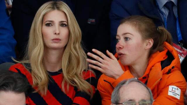 Trump kijkt moeilijk bij uitleg Visser