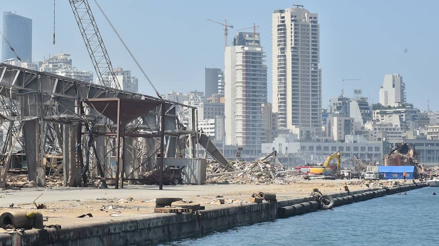 Onderzoek naar verwoestende explosie in haven Beiroet na ruim een jaar hervat