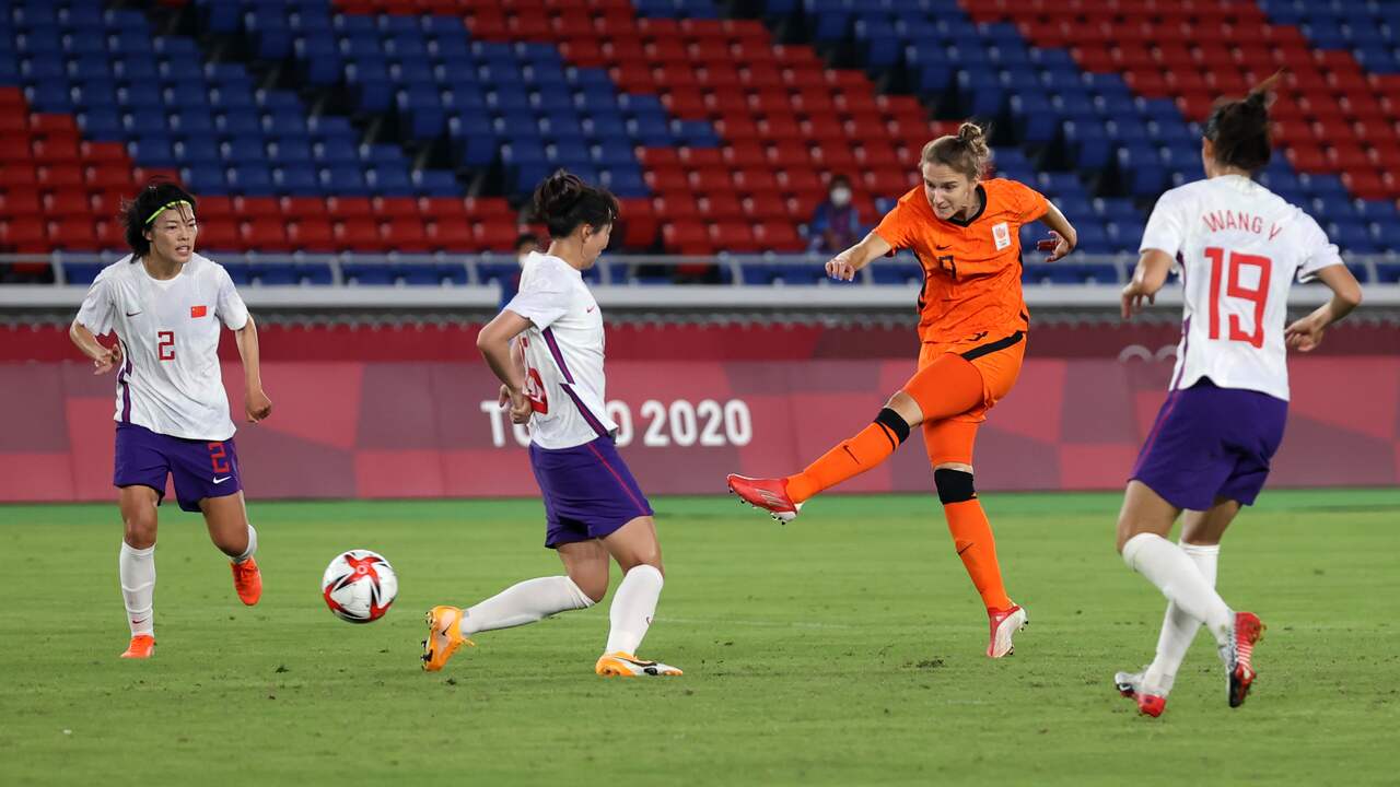 Vivianne Miedema liet zich dit jaar onder meer gelden op de Olympische Spelen.