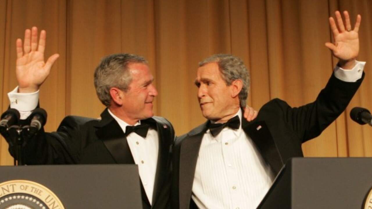 Amerikaanse presidenten houden humoristische speeches tijdens Correspondents Dinner