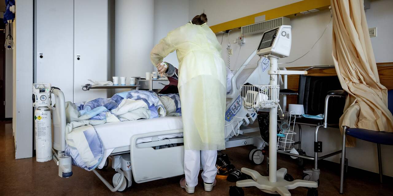Aantal coronapatiënten in ziekenhuizen stijgt nauwelijks meer