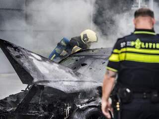 Brandweer rukt vier keer uit voor autobranden in Utrecht