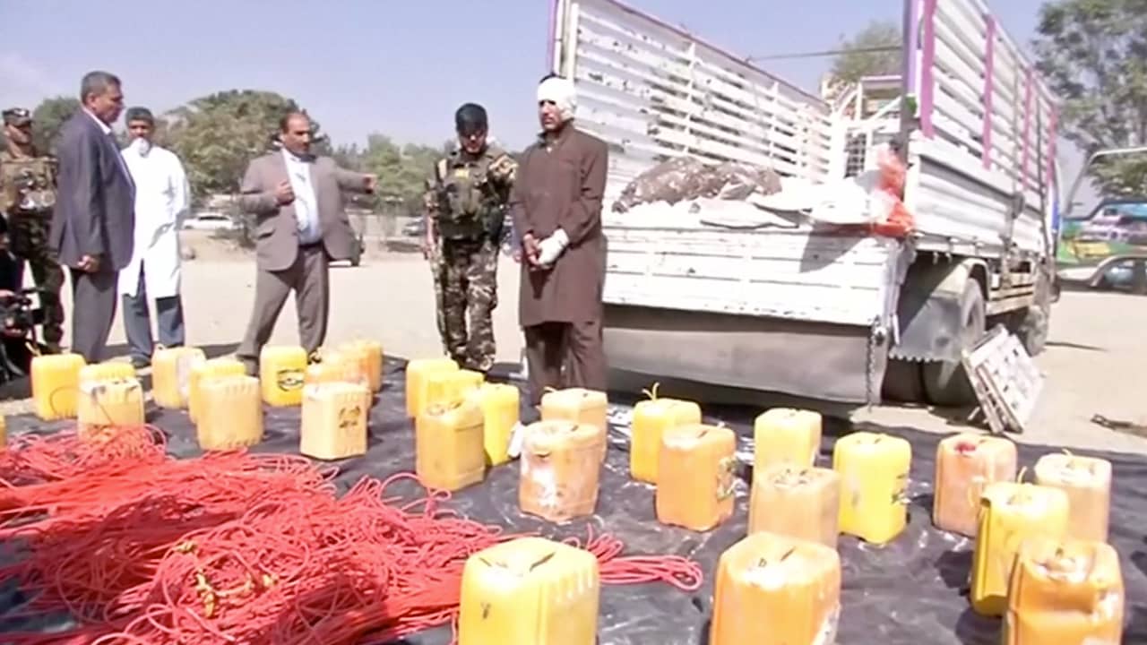 Afghaanse politie onderschept vrachtwagen met 2.500 kilo explosieven