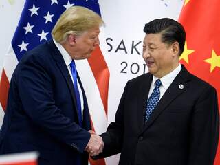 Trump voert voorlopig geen nieuwe invoertarieven in op Chinese goederen