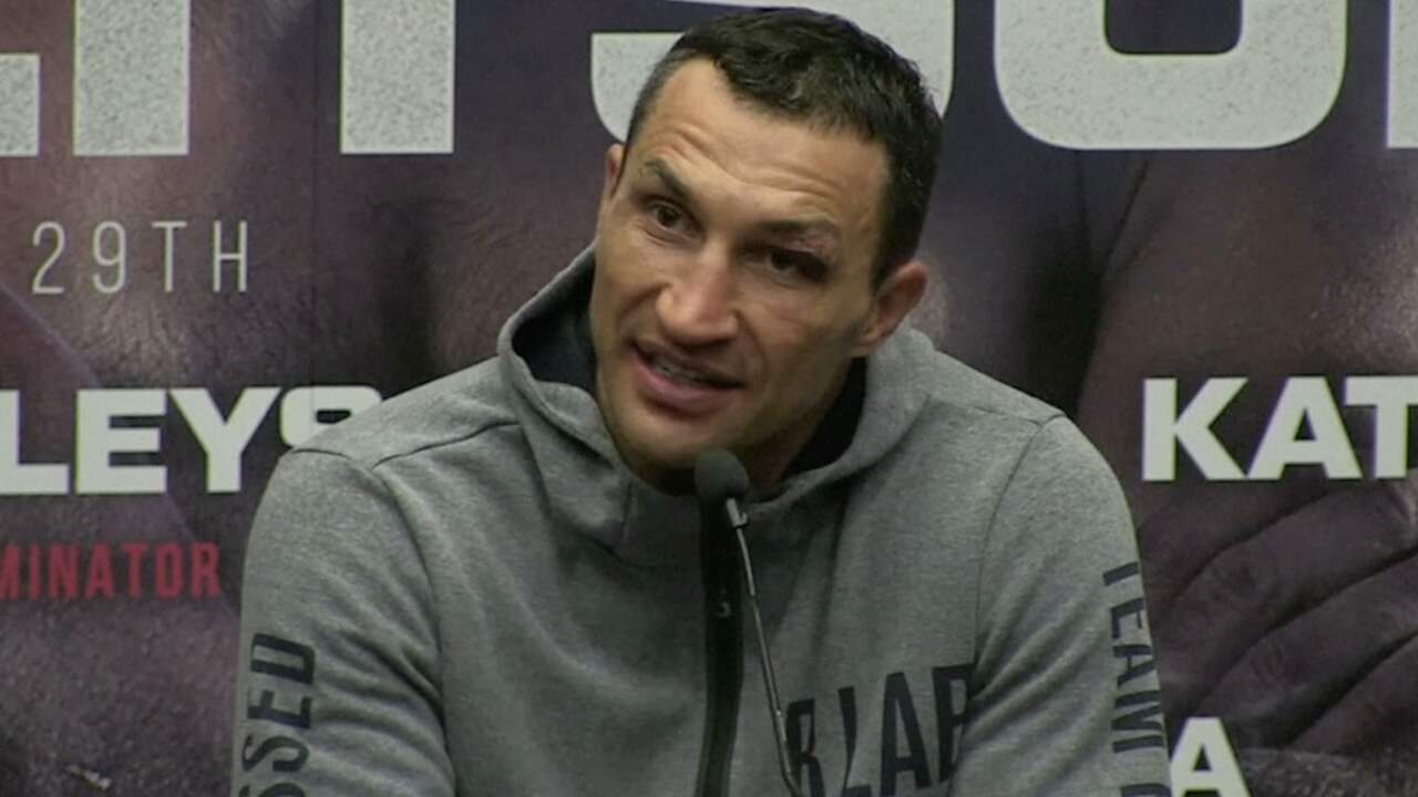 Klitschko spreekt ondanks nederlaag van 'geweldige avond'