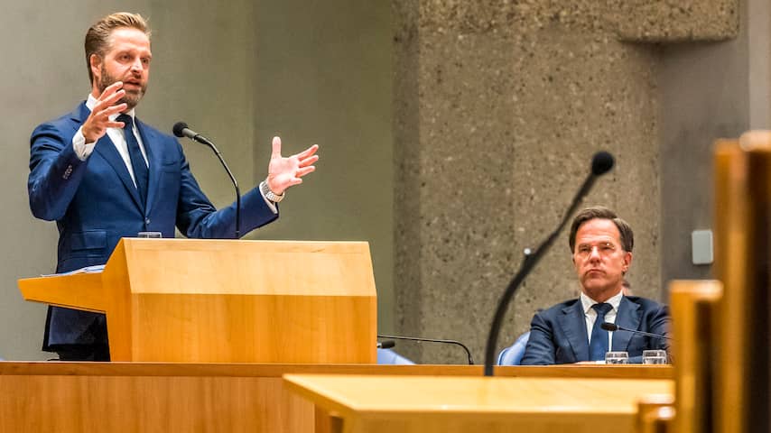 Hugo de Jonge en Mark Rutte