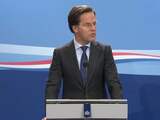 Rutte geeft persconferentie na afloop van ministerraad