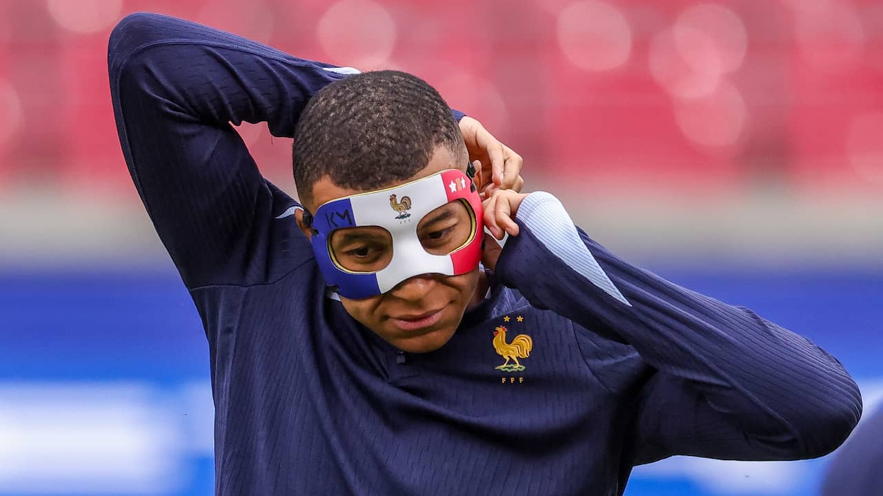 Mbappé Heeft Eindelijk Zijn Masker Maar Meespelen Tegen Oranje Blijft Onzeker Voetbal Nunl 6667