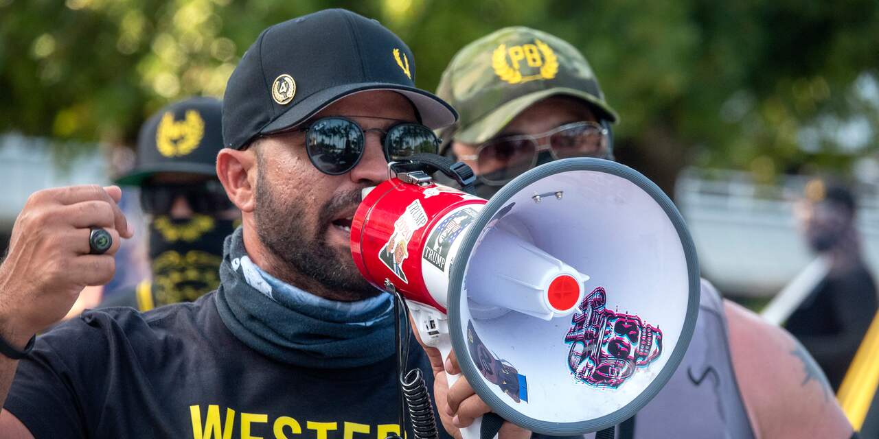 Proud Boys-leider 155 dagen cel in voor verbranden Black Lives Matter-vlag