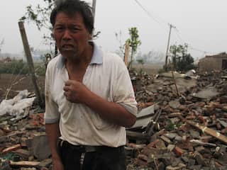 Tornado en noodweer kosten aan 78 mensen in China het leven