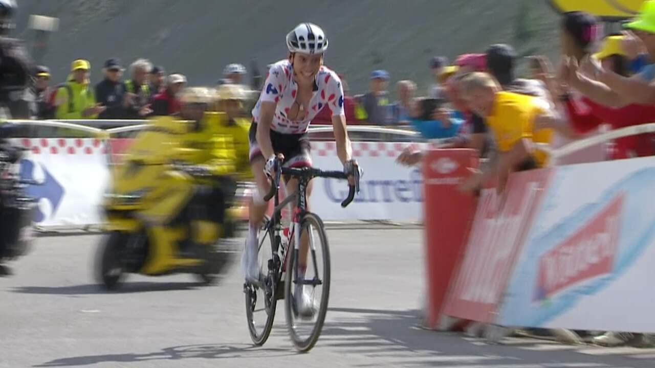 Beeld uit video: Samenvatting Tour: Ritwinnaar Barguil pakt officieus eindoverwinning bergklassement