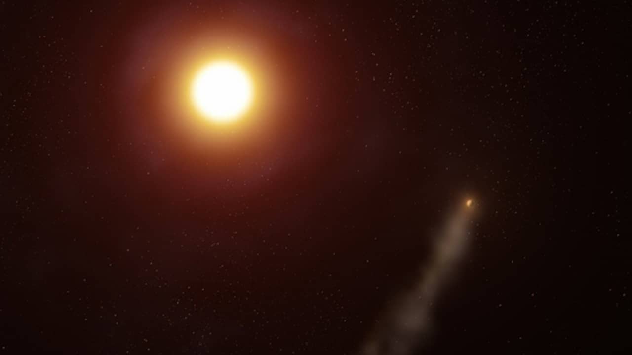 Scoperta di un pianeta extrasolare con una coda lunga più di 563mila chilometri  Tecnologia e scienza