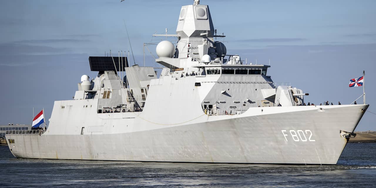 Nederlands marineschip heeft 4.000 liter olie verloren in Baltische Zee