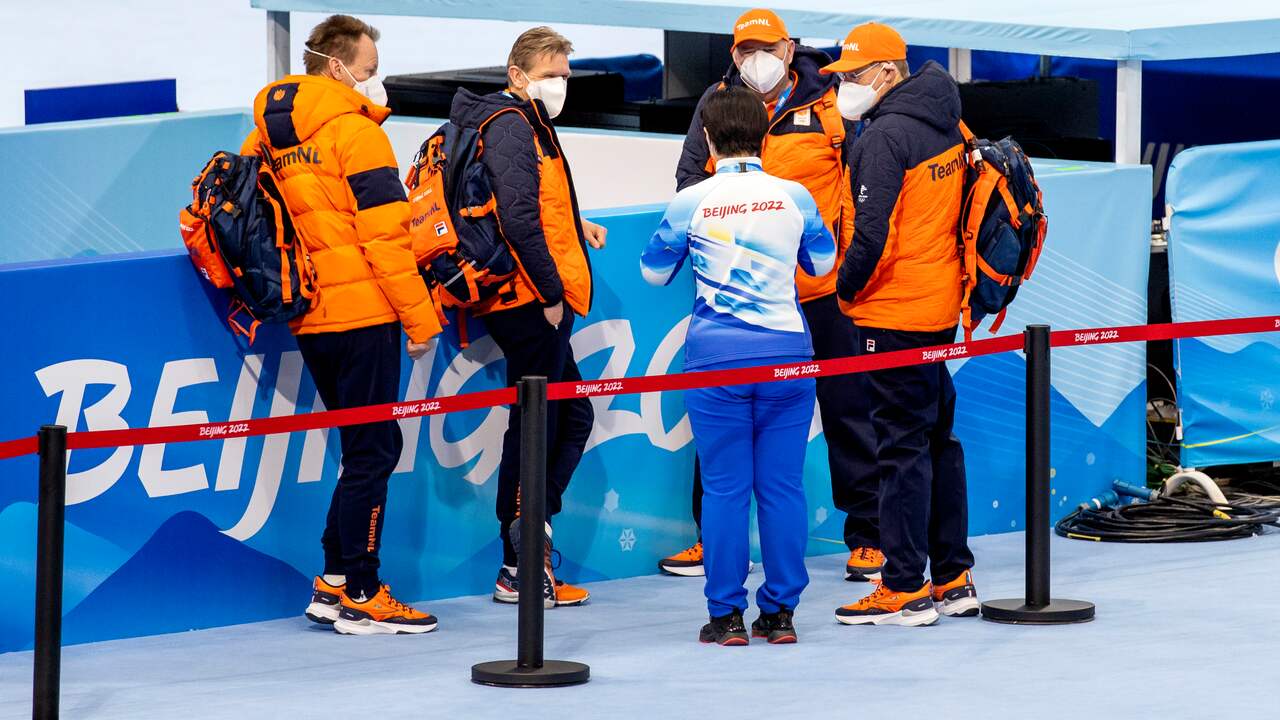 De veelbesproken Jan Coopmans en Jillert Anema meldden zich eveneens in de olympische hal.