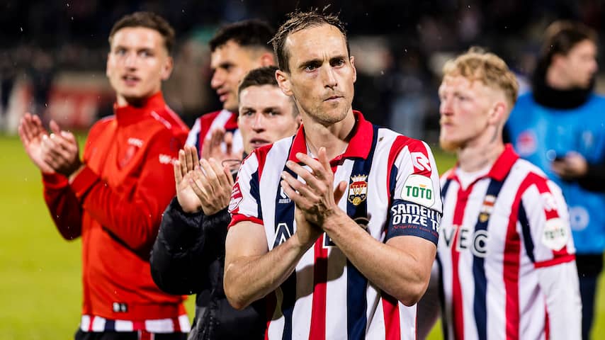 Willem II nog niet zeker van promotie na gelijkspel tegen concurrent Groningen