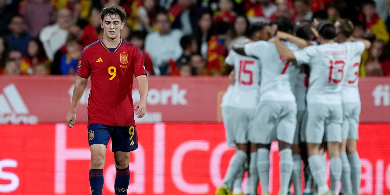 Spanje gaat ten onder tegen Zwitserland, Portugal wint met gehavende Ronaldo