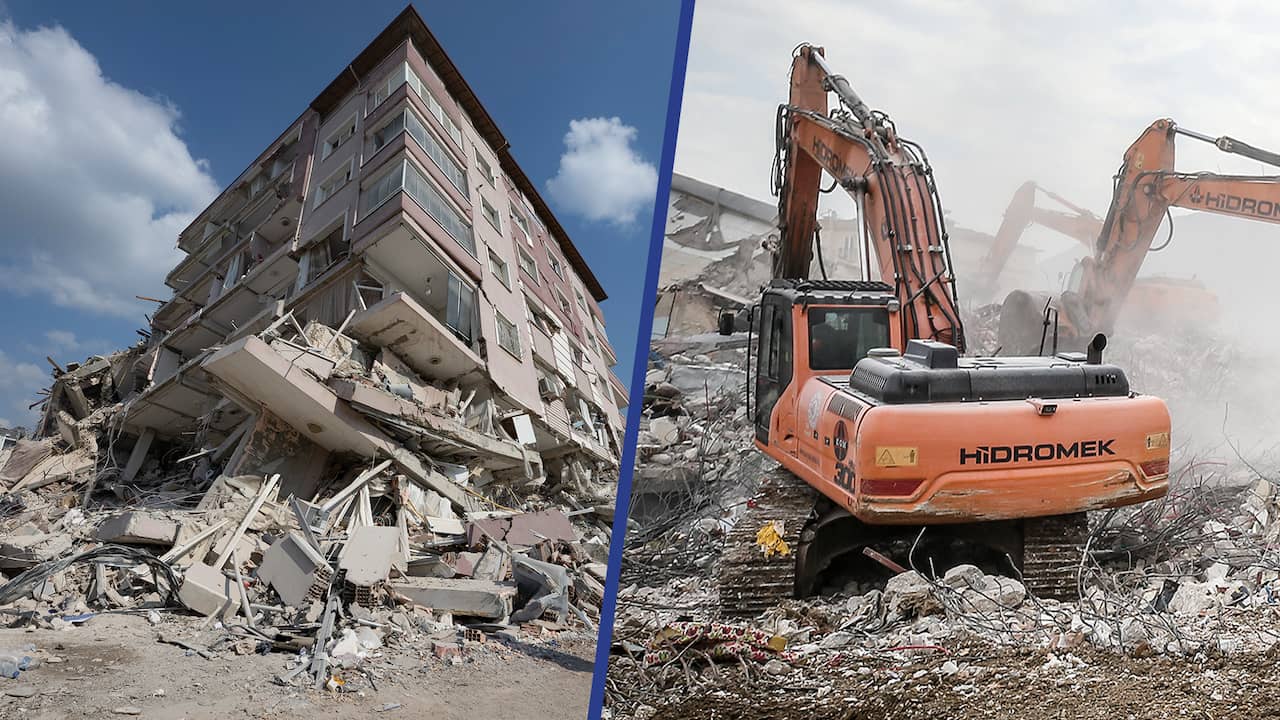 Beeld uit video: Na een half jaar terug in het rampgebied: Turkije nog altijd in puin