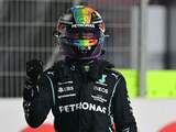 Hamilton wil rest van het seizoen met een helm in regenboogkleuren rijden
