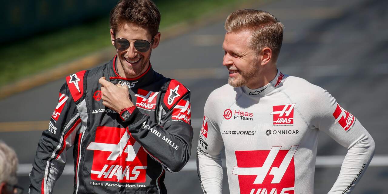 Grosjean en Magnussen rijden ook in 2019 voor Formule 1-team Haas