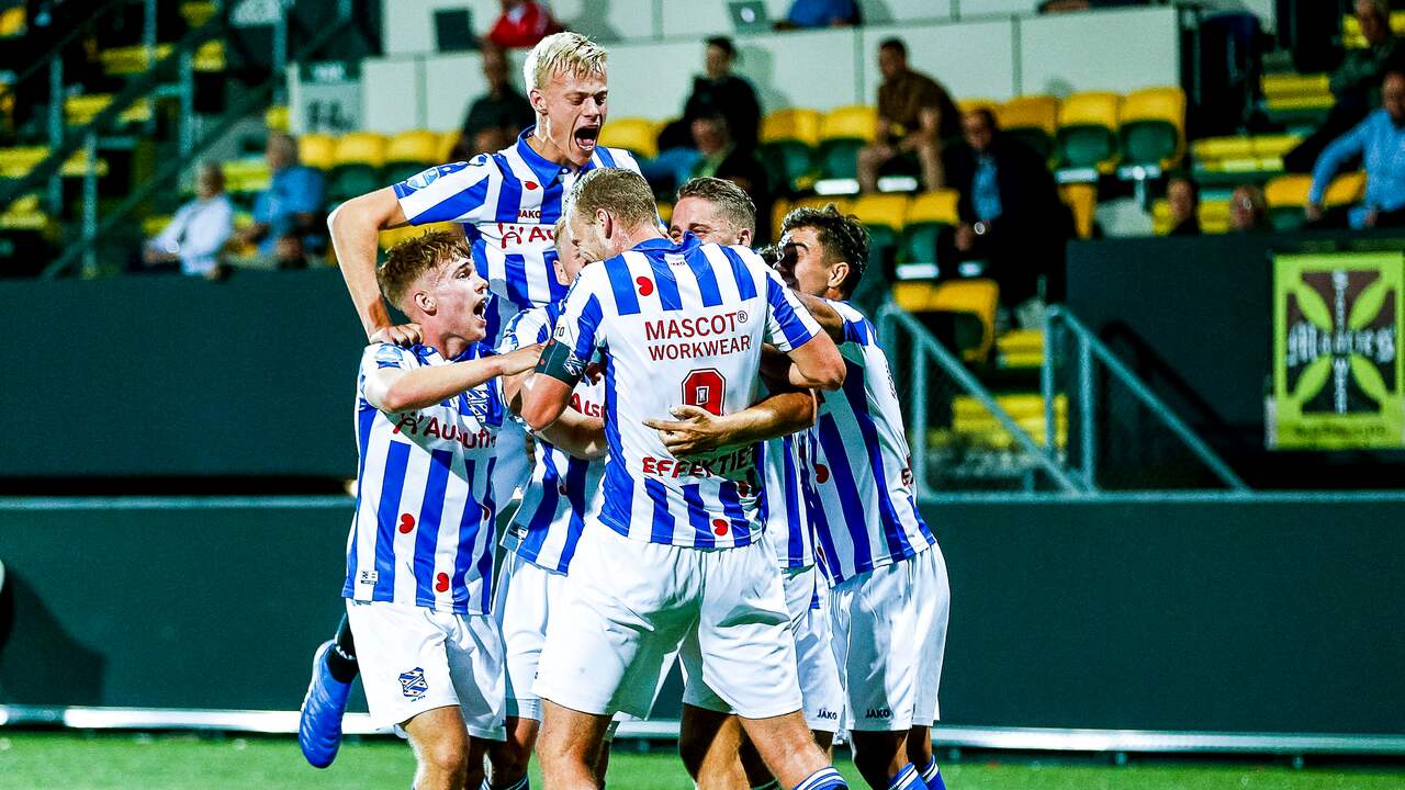 Heerenveen Is Currently In The Lead After A Victory In Sittard Vitesse Beats Ten Sparta Teller Report