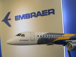 Vliegtuig E195 van Braziliaanse bouwer Embraer