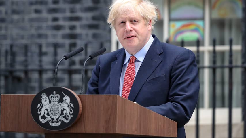 Britse premier Johnson in thuisisolatie na contact met besmette persoon